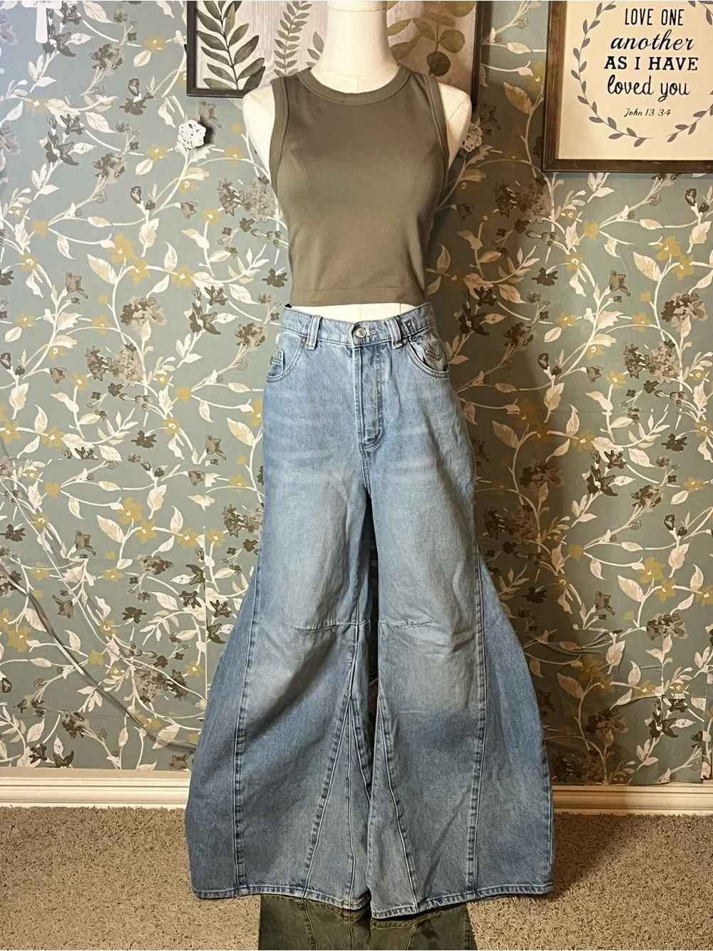 We the Free Eden Slouchy Wide Leg Size 28 - Picture 5 of 16